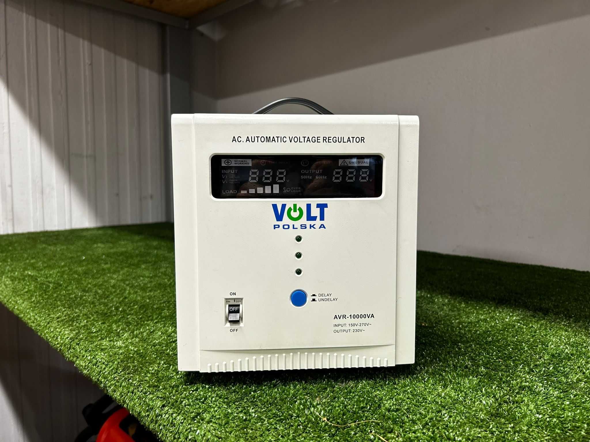 Stabilizator napięcia AVR VOLT 10000VA SE do agregatów prądotwórczych!