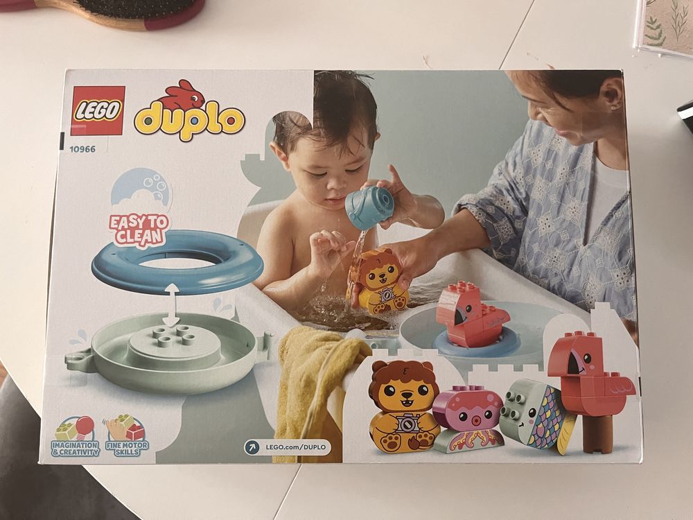 Lego 10966 Duplo klocki do kąpieli prezent na 1 2 urodziny