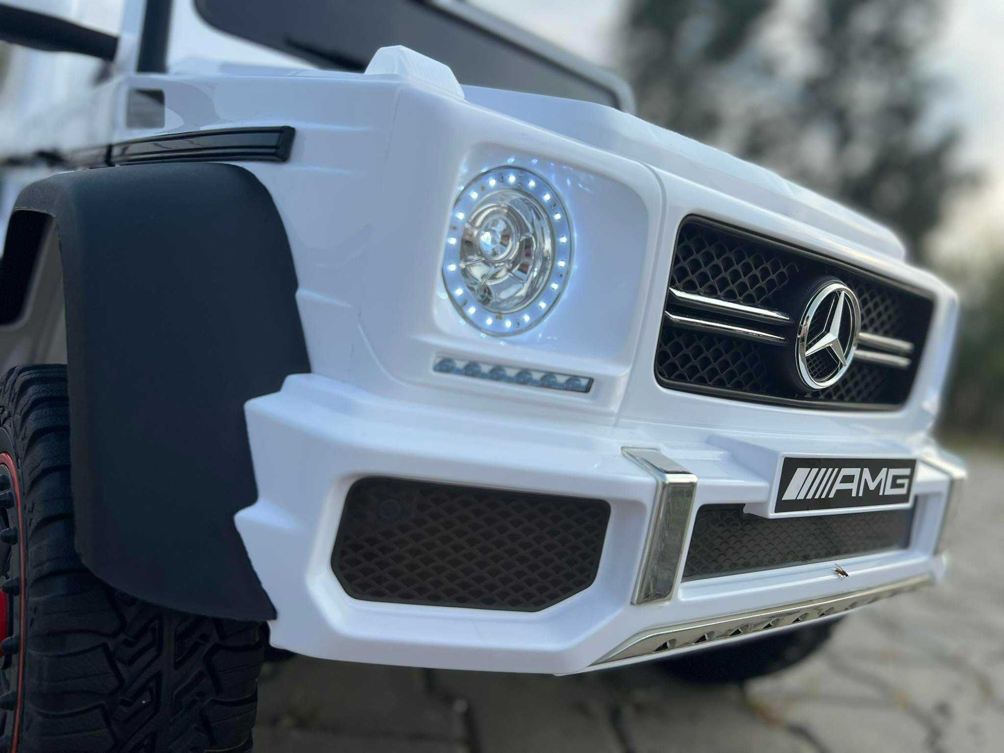 Mercedes G63 napęd 6x6 auto na akumulator samochód dla dziecka