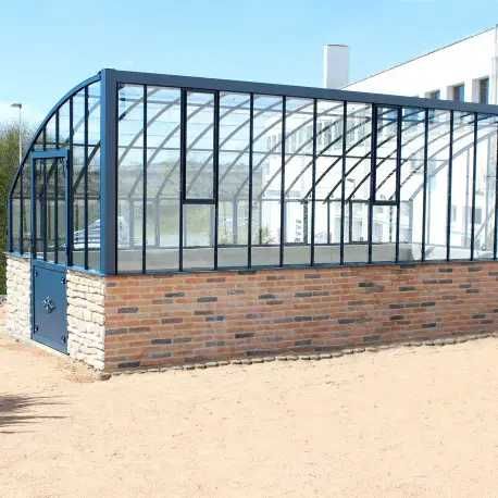 Francuska szklarnia w stylu RETRO LAMS Aluminium szkło hartowane