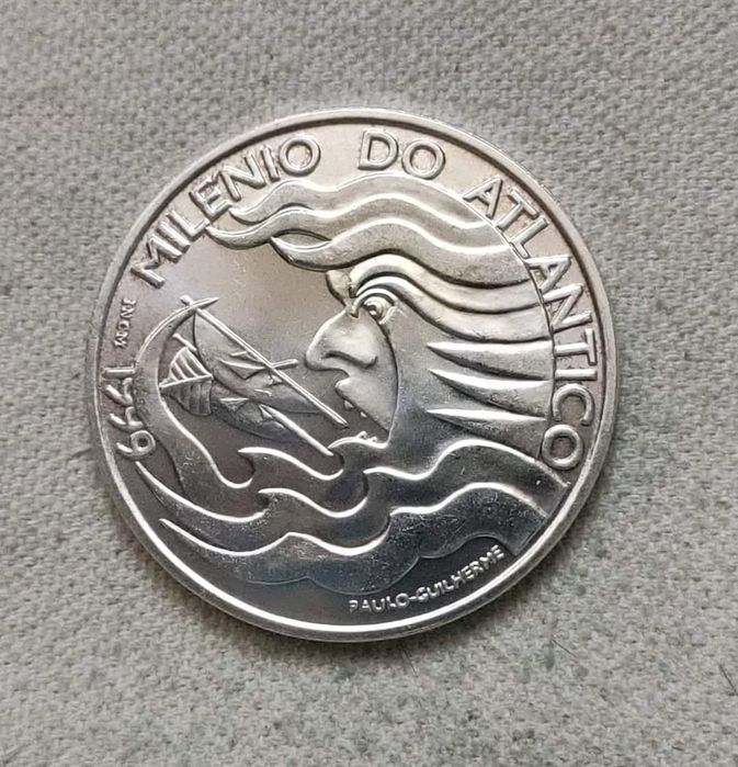 Срібна монета! 1000 ескудо 1999 року 