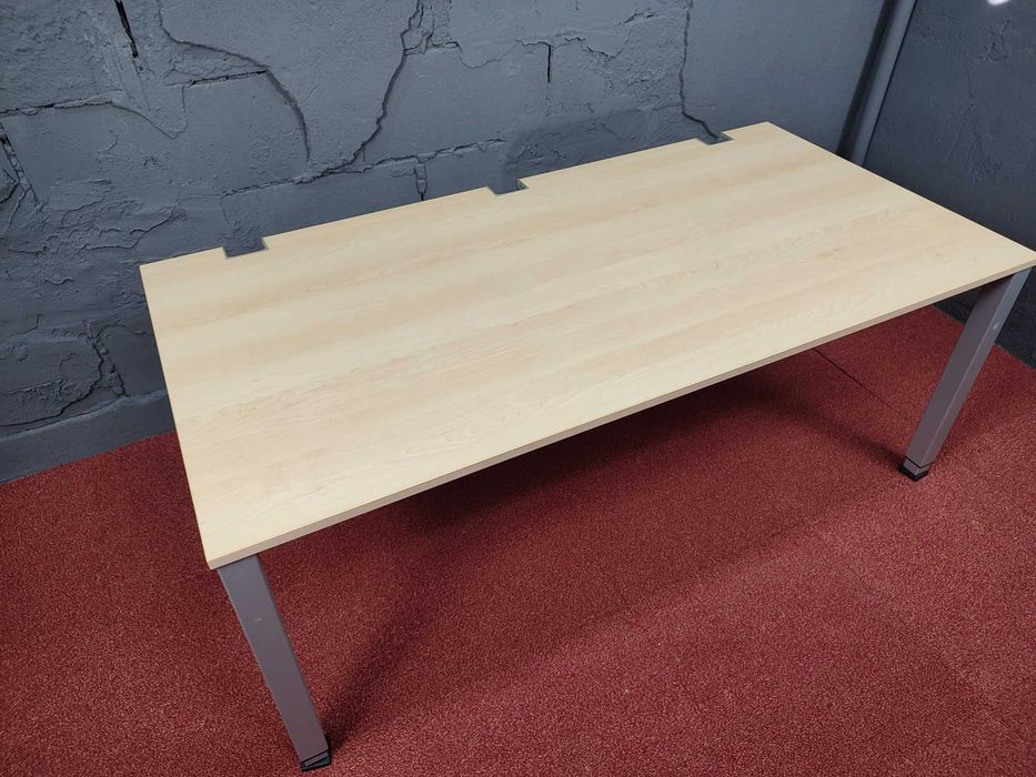 Biurko 160x80cm HOME OFFICE brzoza regulacja wysokości wysoka jakość