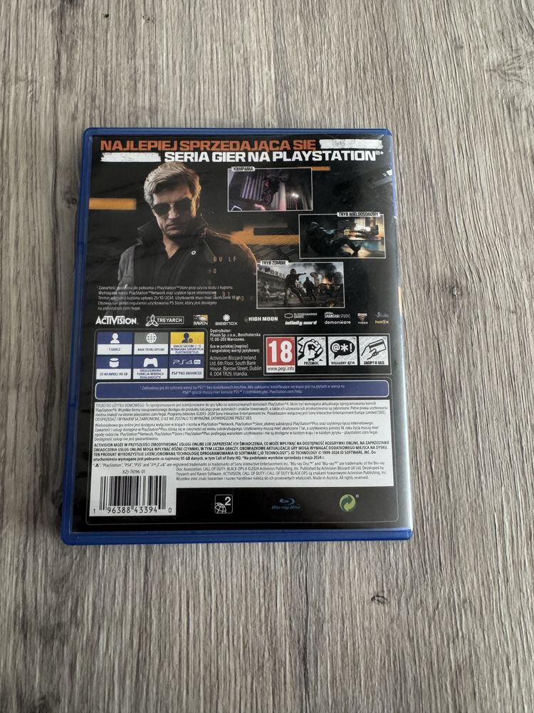 Gra call of duty black ops 6 ps4 ps5 jak nowa