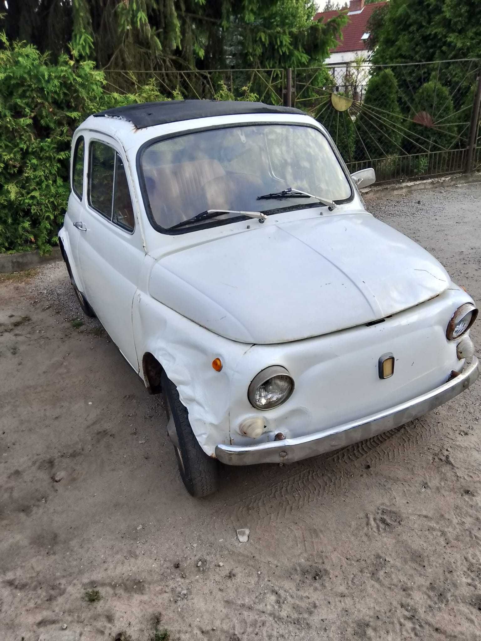 Fiat 500F, rok 1969 - z kompletem dokumentów.