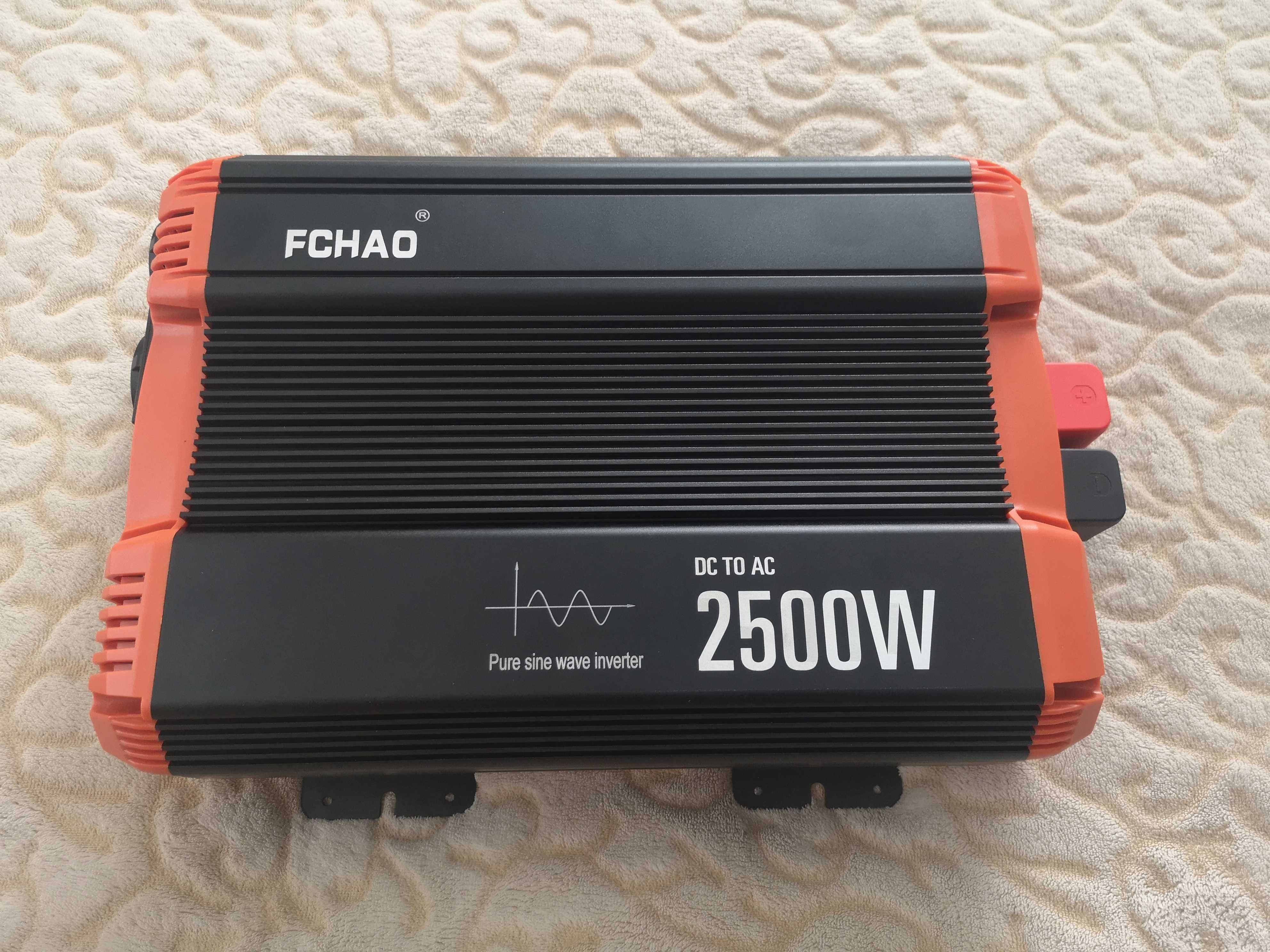 Інвертор FCHAO 2500W чистий синус, 12 вольт