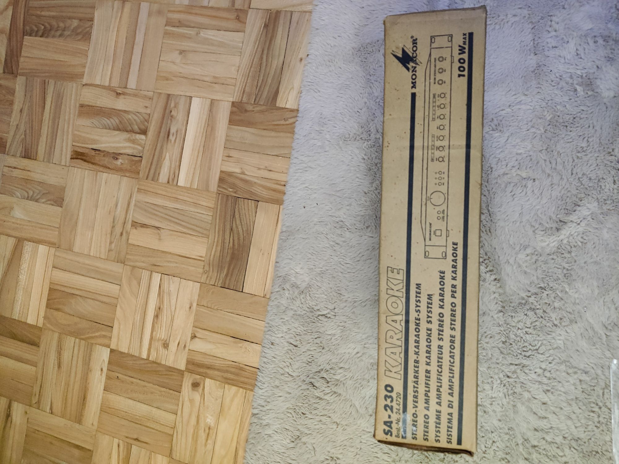 Wzmacniacz karaoke system Monacor SA-230