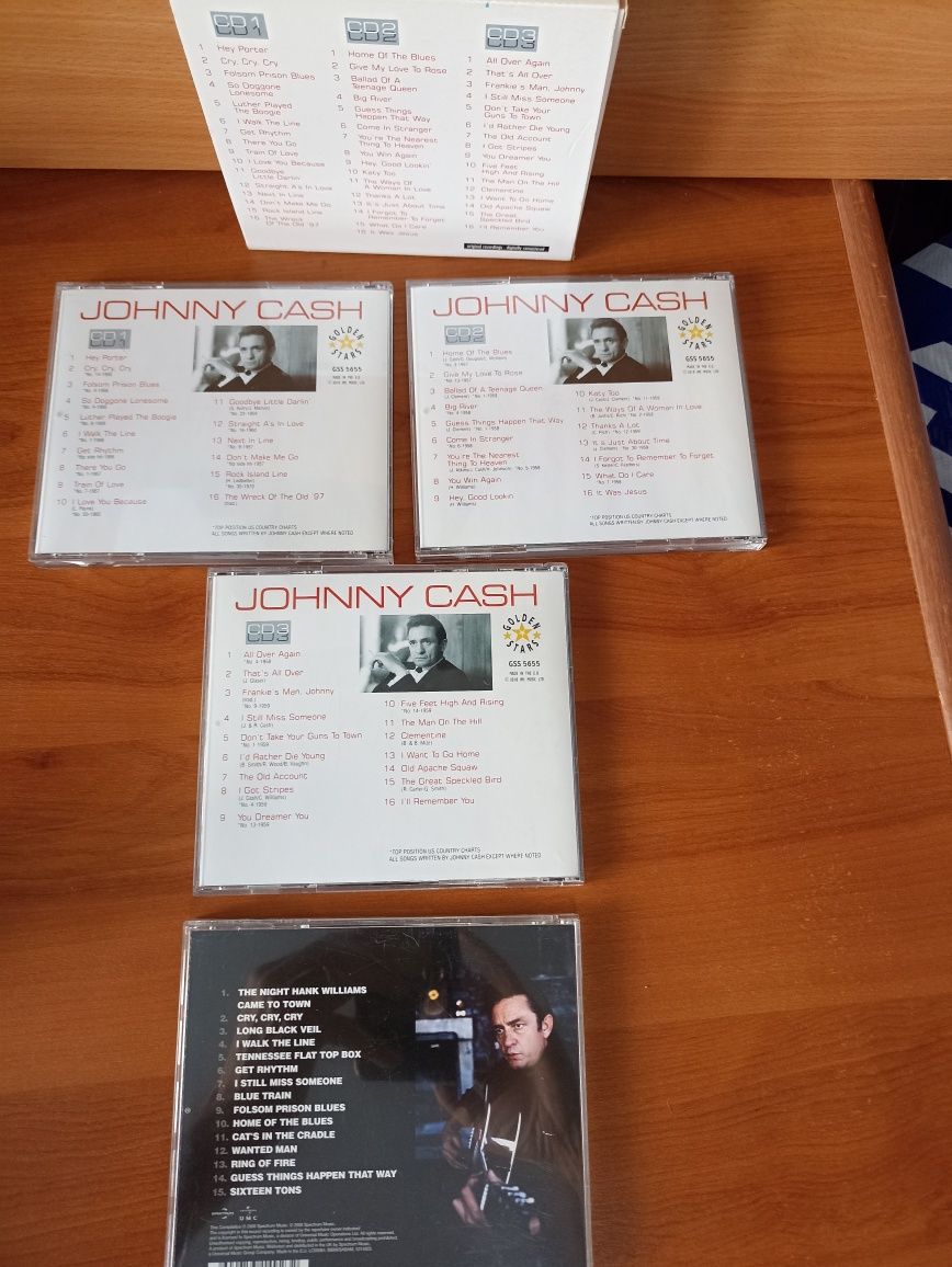 CDs Johnny Cash 4 cds