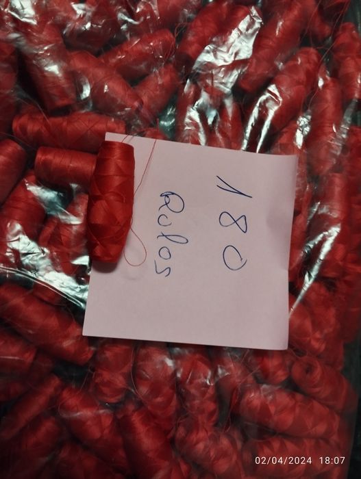 Linha vermelha (180 Rolos)