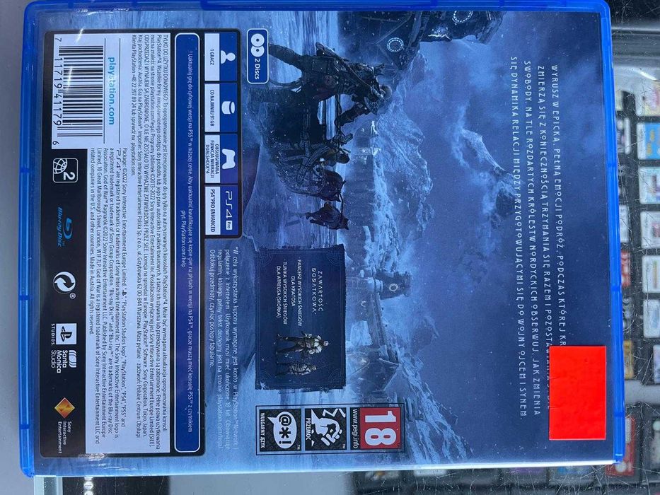 PS 4 - God Of War Ragnarok - PL - Możliwa Wymiana - Sklep - Wolumen