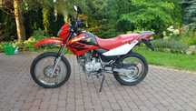 Honda XR Honda XR125L, 2006, zarejestrowana, kat. A1, B, sprzedam lub zamienię