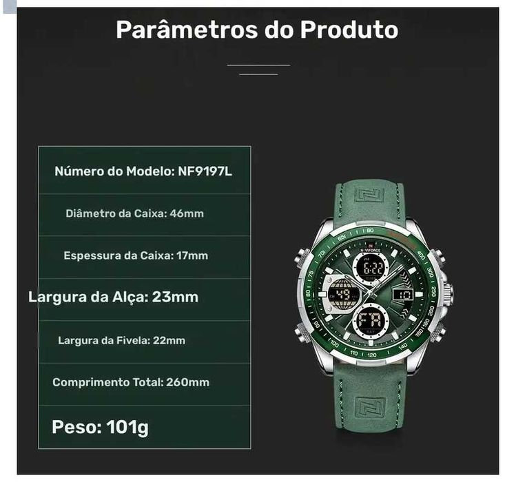 Relogio novo Naviforce