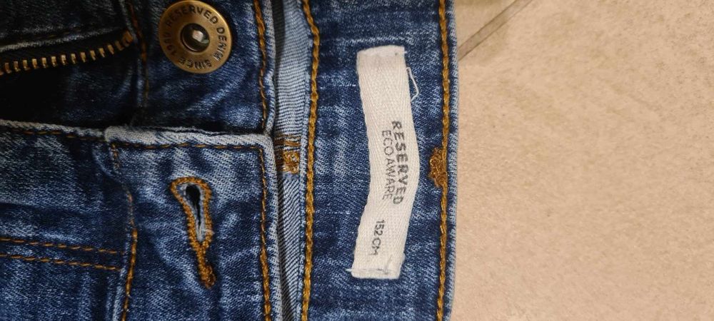 Spodnie jeans Reserved rozmiar 152