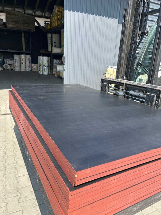 Sklejka wodoodporna szalunkowa 21mm 250x125 Cena BRUTTO 62,40 m2