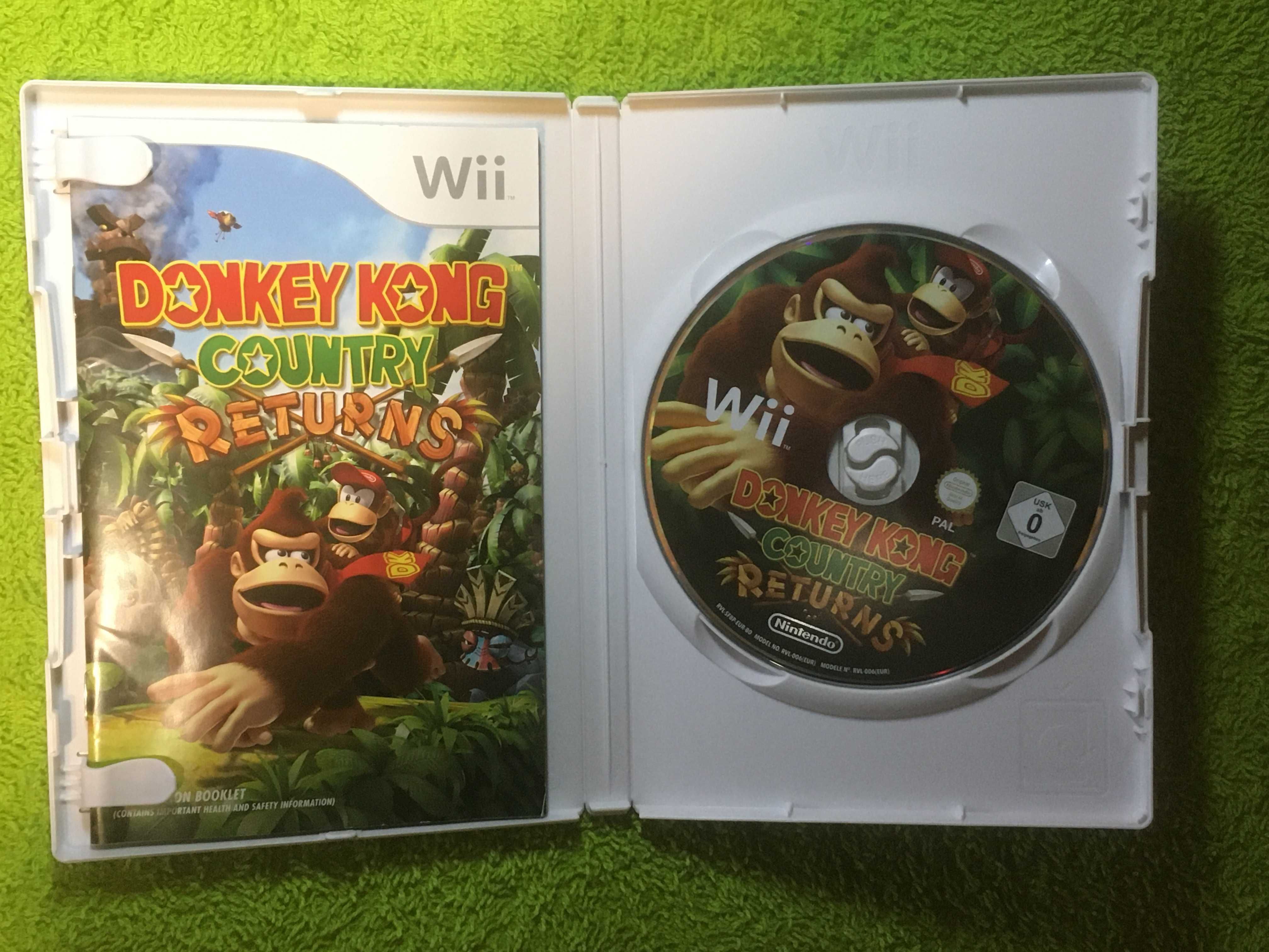 Donkey Kong Country Returns nintedo Wii