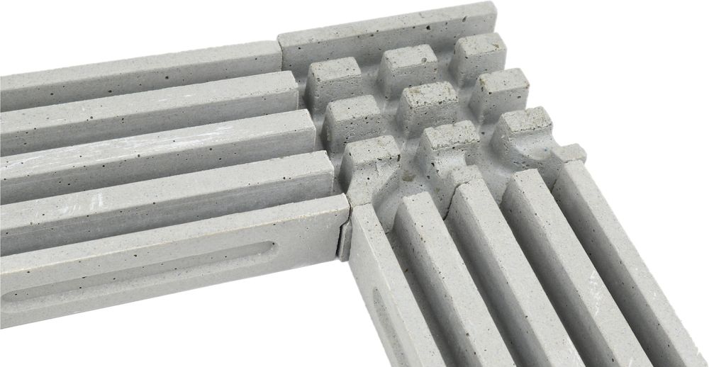 Kanał Grzebieniowy Odwodnienie Korytko Odpływ Piaskowy 5x15cm 1m C250