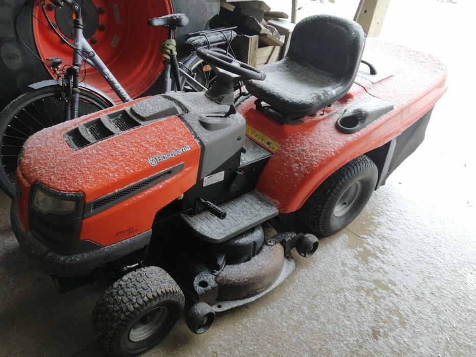 Traktorek kosiarka z koszem husqvarna  Cth 191