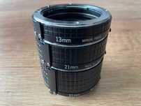 Komplet pierścienie macro makro 13mm 21mm 31mm do Nikon AF jak nowe!