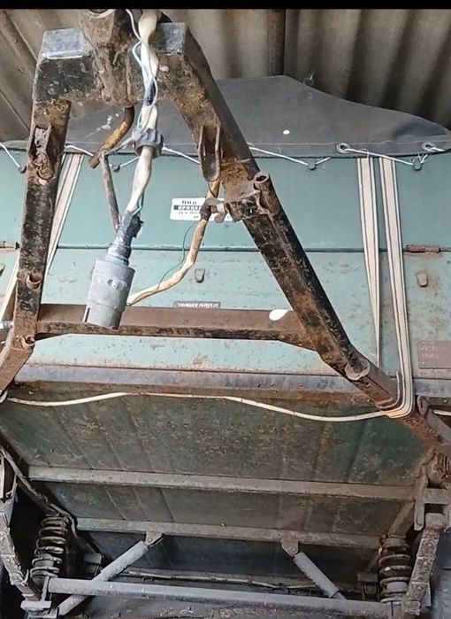 Прицеп ПГА - 1 - 2100х1300х1050 - с двойными бортами и с тентом