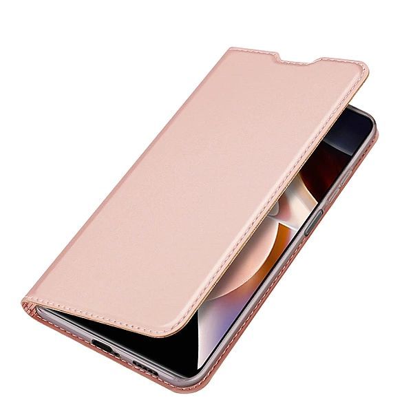 Dux Ducis Skin Pro kabura etui pokrowiec z klapką Poco M4 Pro 5g różow