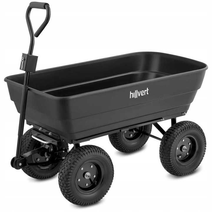 Садовий візок тачка Hillvert - 350 кг - 125 л