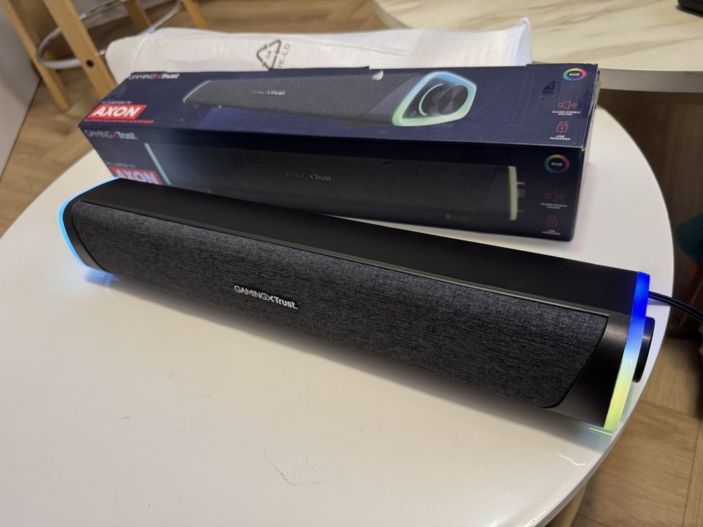 Soundbar głośnik komputerowy Trust GXT620 Axon RGB 12W USB AUX