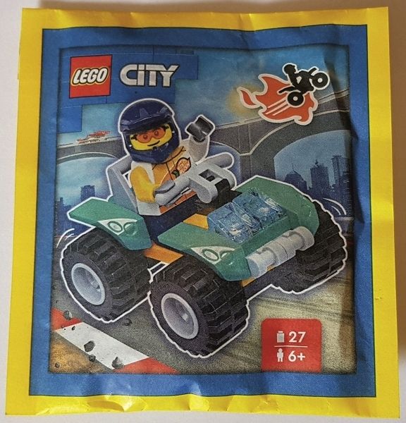 LEGO City Kierowca Quada Motocykla cty1665