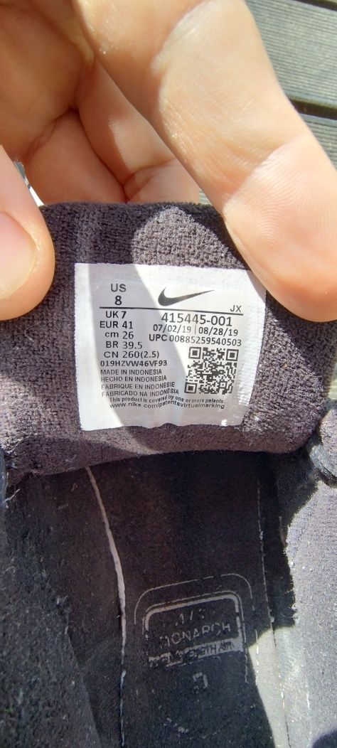 Buty sportowe, skórzane Nike Air Monarch IV, rozm.41