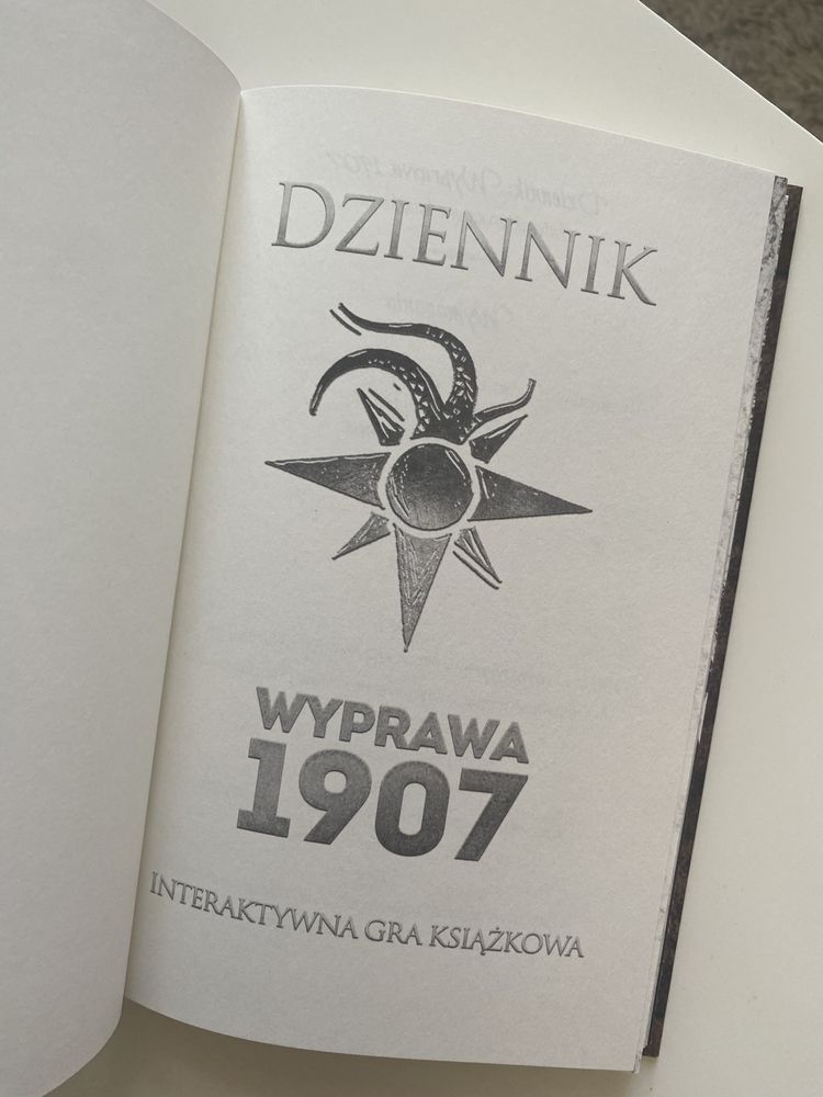 Dziennik 29 przebudzenie, Dziennik wyprawa 1907