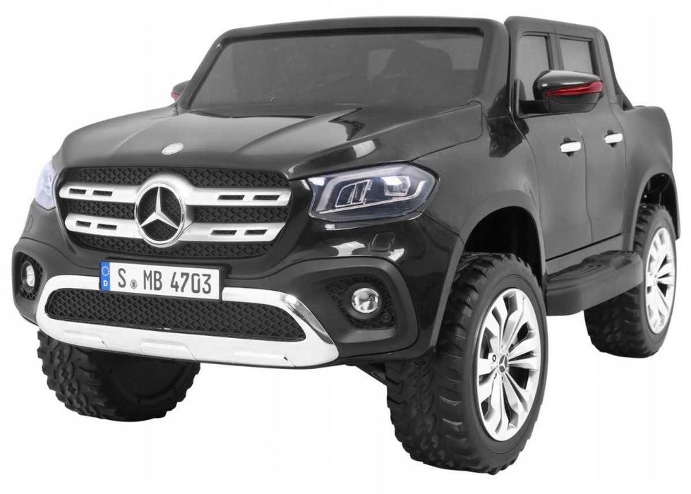 Rozpal dziecięcą radość z Mercedes X-Class Czarny - autko elektryczne