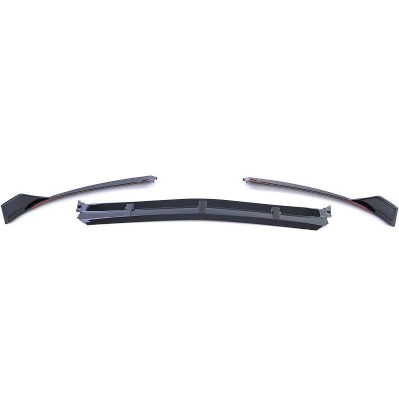 Spoiler Frontal Mercedes Classe C W205 Preto Brilhante