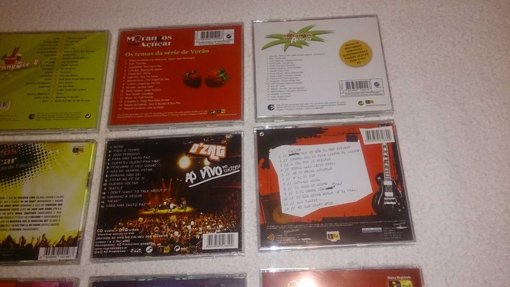 séries portuguesas (morangos com açúcar, just girls) cds