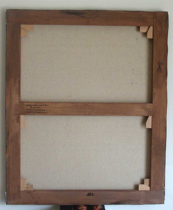 Quadro Pintura de uma Linda Princesa óleo s/tela