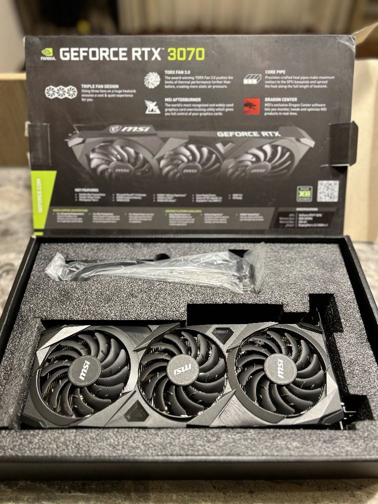 Видеокарта MSI GeForce RTX 3070 VENTUS 3X OC