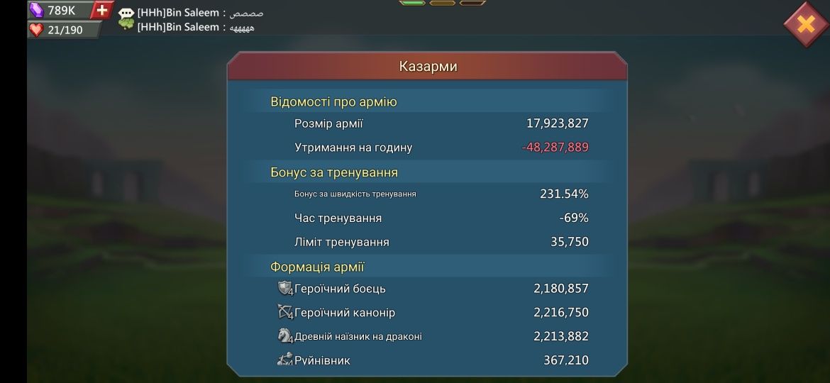 Lord Mobile продам бойовий акаунт