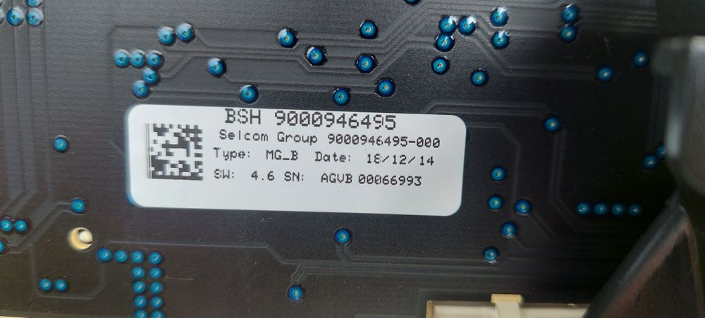 Panel do zmywarki Bosch