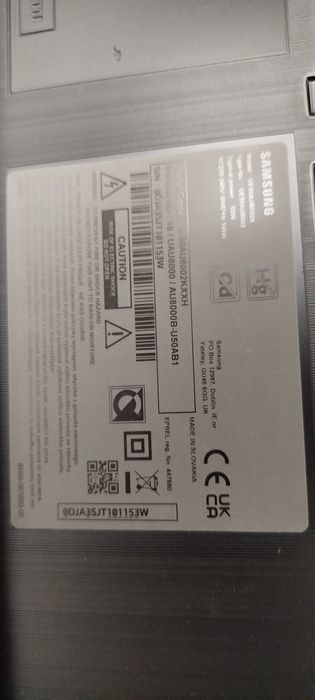 Samsung 50 cali ue50au8002k