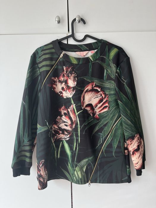 Світшот Ted Baker з квітковим принтом – Розмір 2 (UK 10)