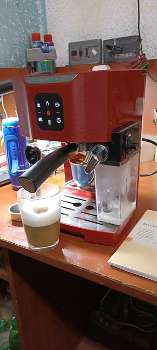 Кавоварка Klarstein (капучинатор)з Германії.