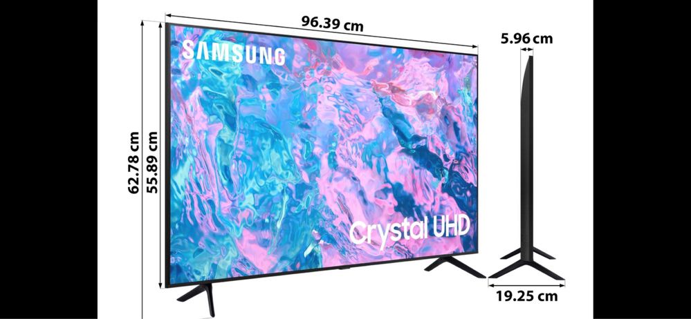 Telewizor LED Samsung UE55CU7192U 55" 4K UHD czarny Pelna Gwarancja