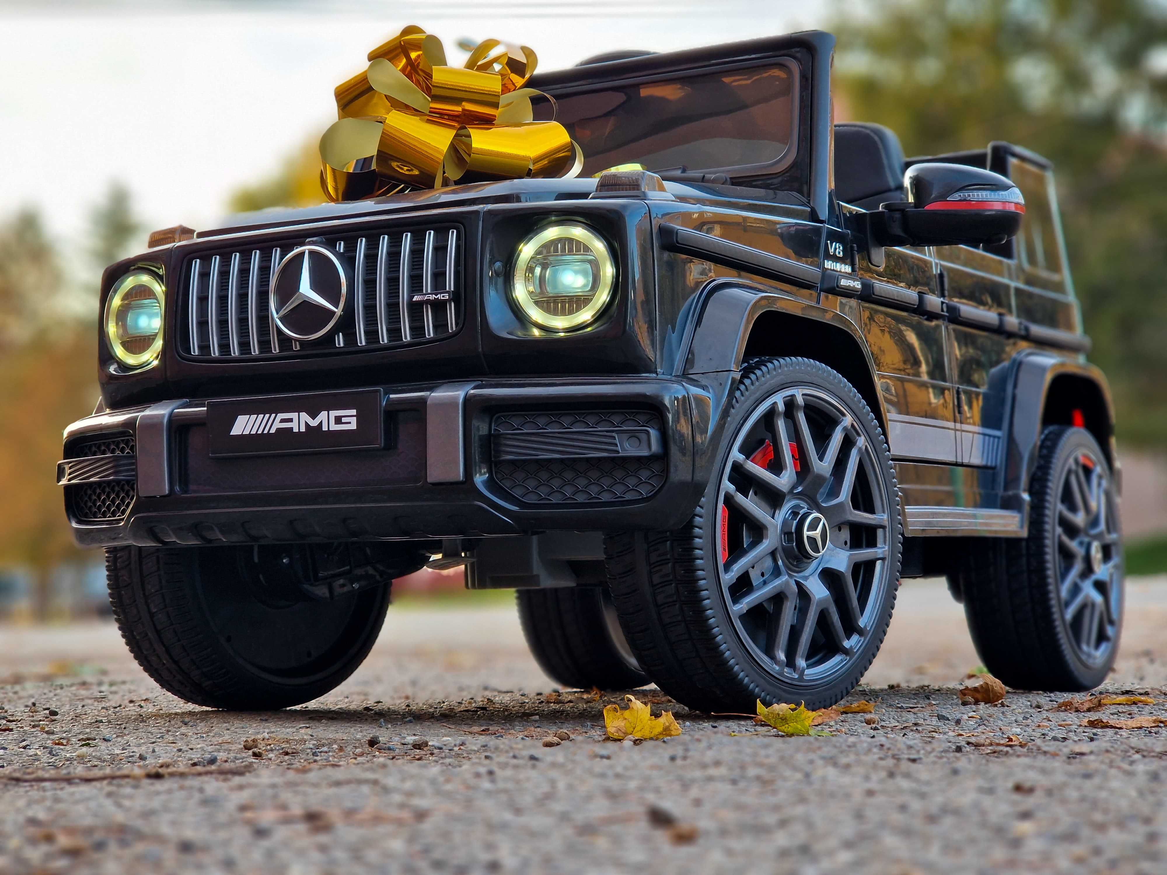 Nowy samochodzik dla dzieci MERCEDES G63 JEEP 4x4 na akumulator