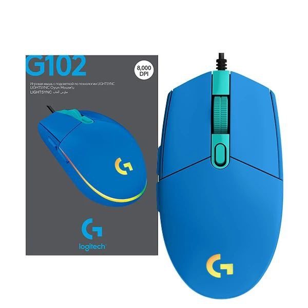 Продам Ігрову Мишу Logitech G102 Lightsync USB Blue