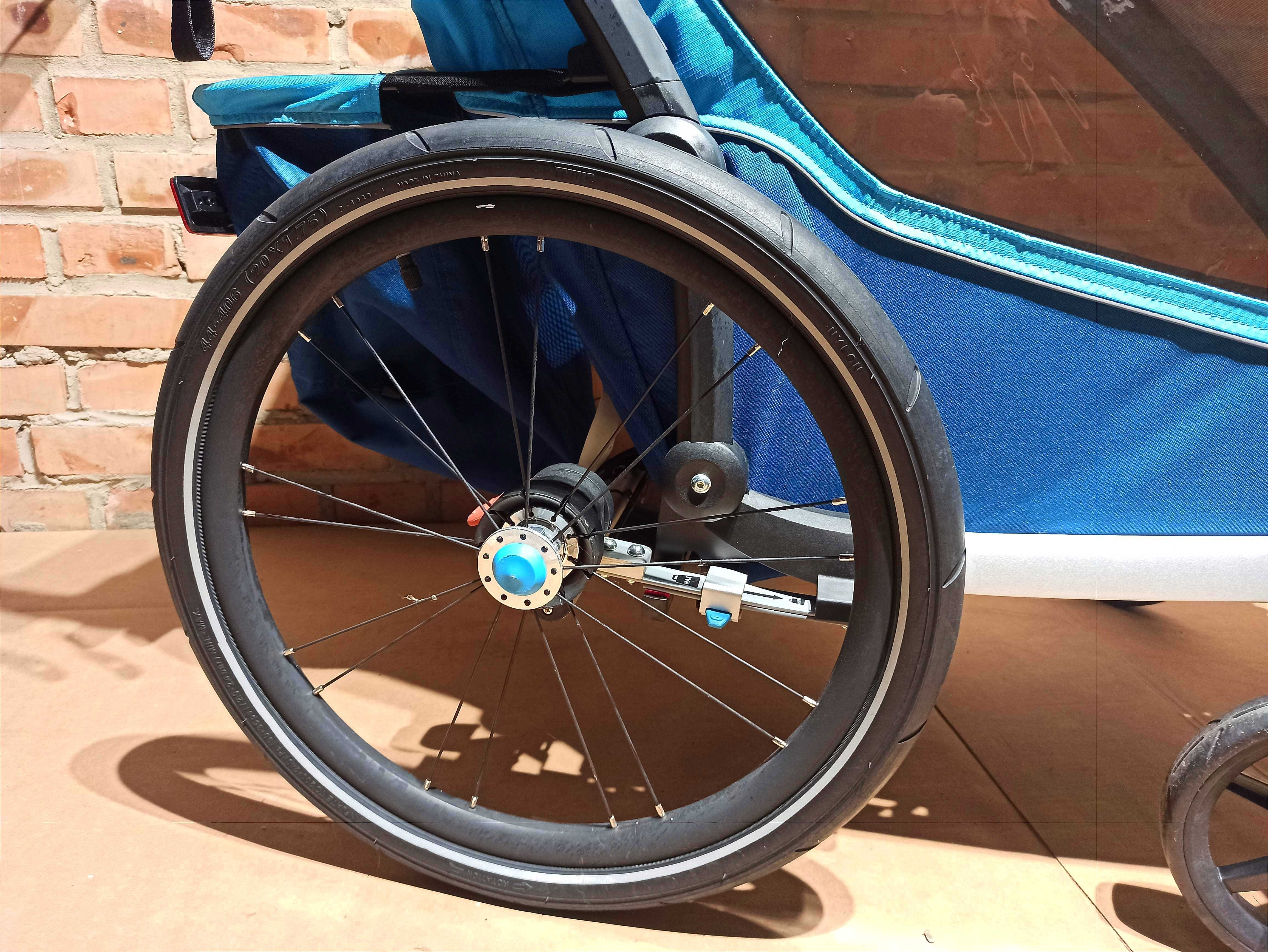 THULE Cross 1 przyczepka rowerowa dla dzieci SUPER STAN