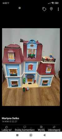 Willa dollhouse duży dom Playmobil z wyposażeniem