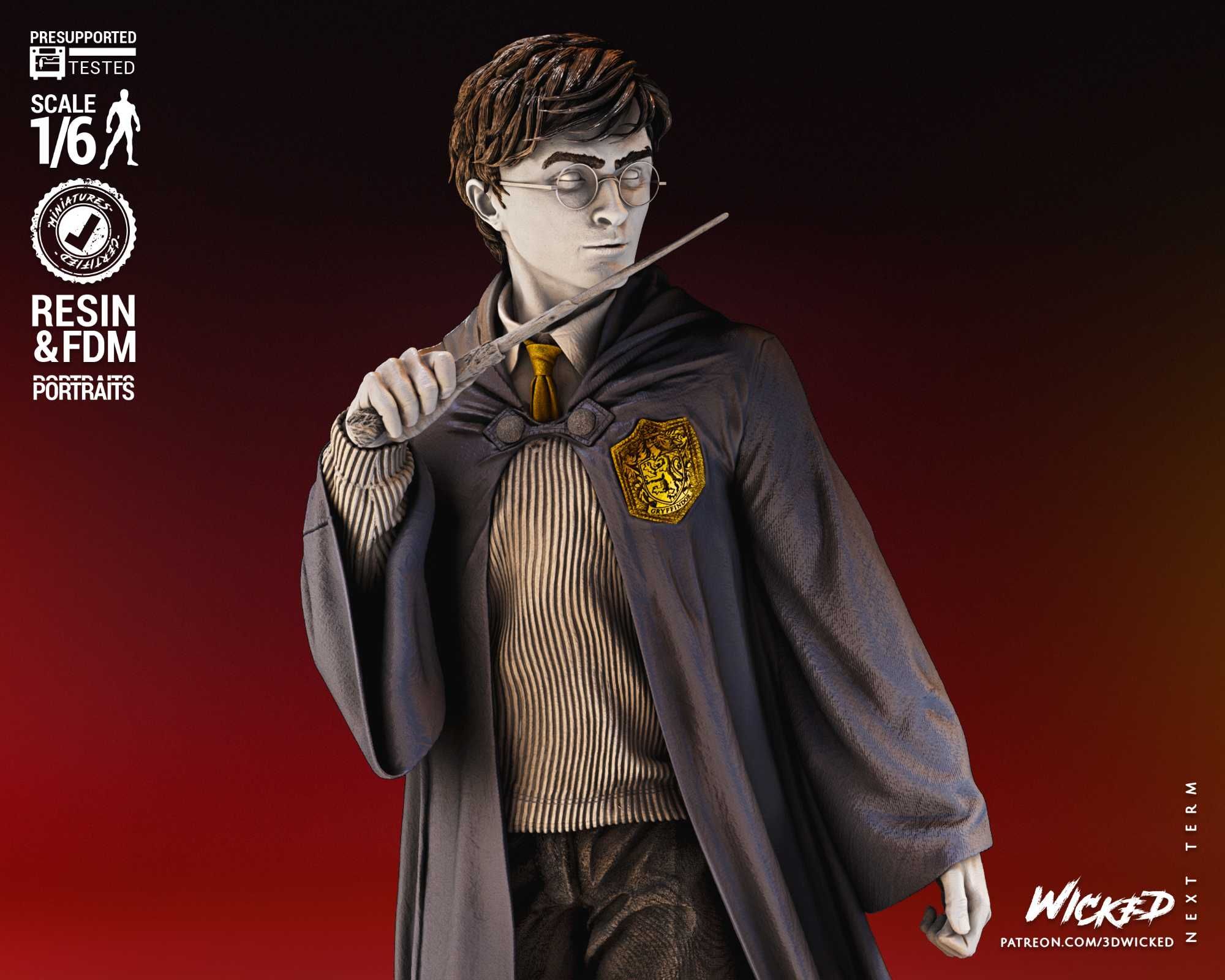 Figurka Harry Potter skala 1/6