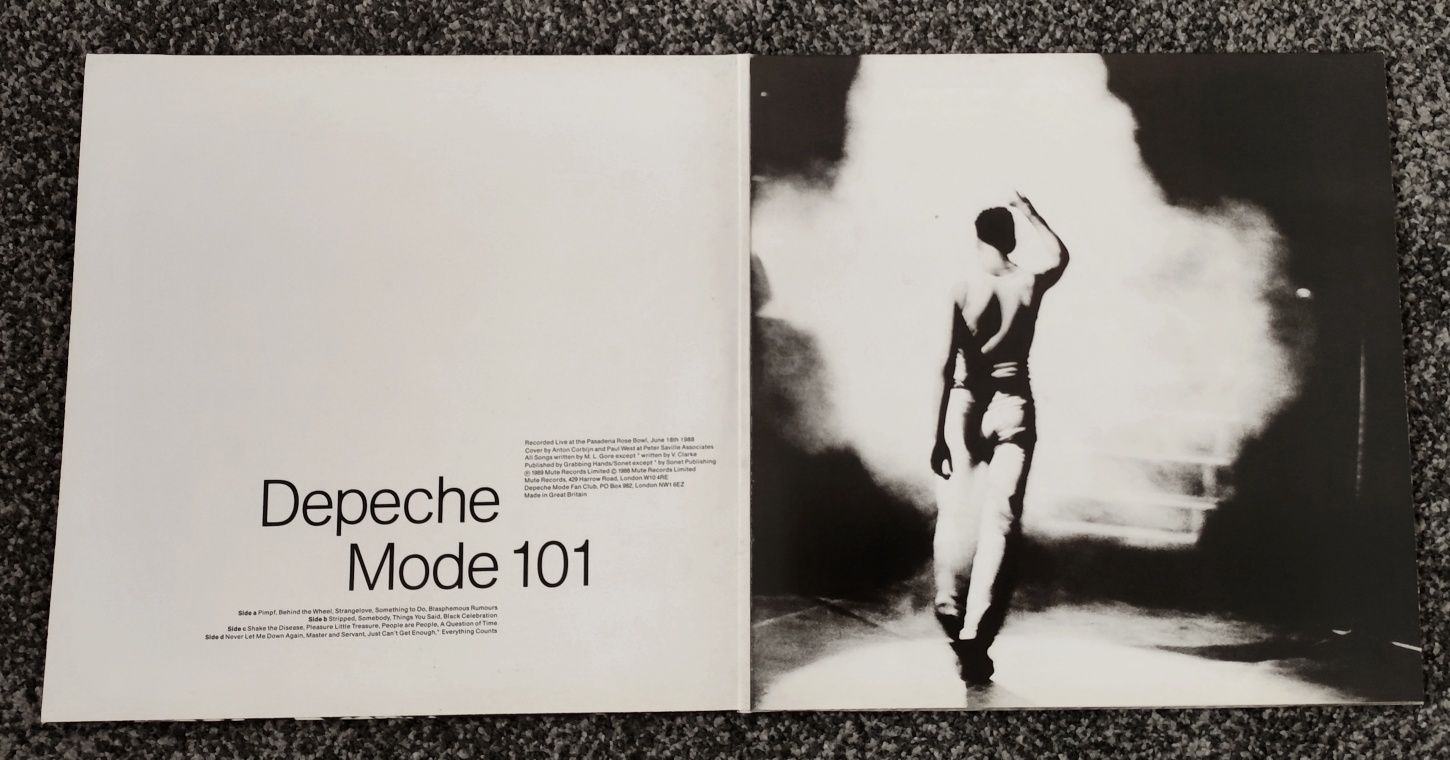 Vendo álbum duplo em vinil 101 - Live Depeche Mode 1988