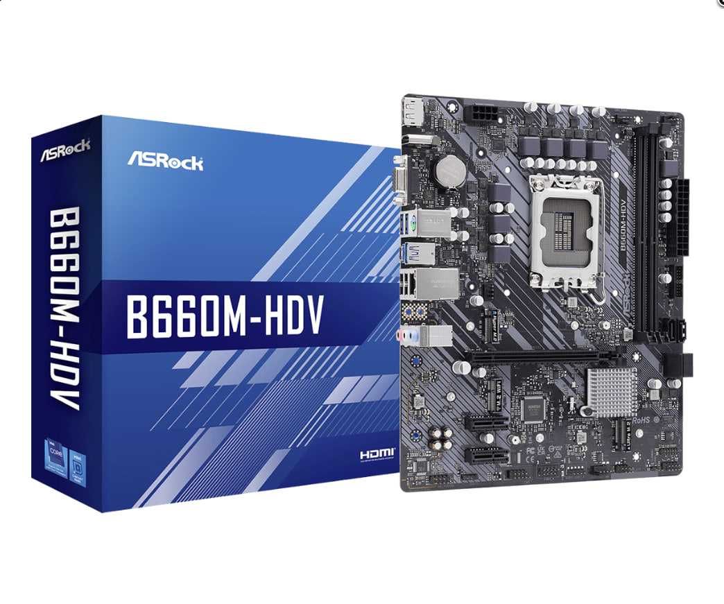 Материнская плата Asrock b660m-HDV
