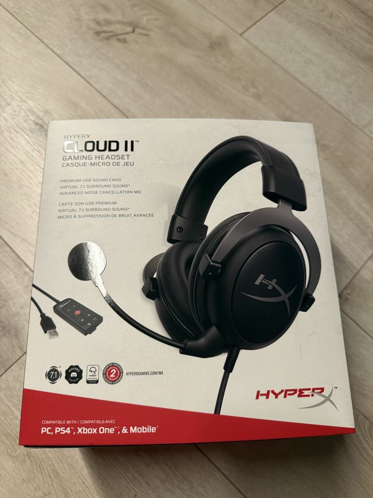 Sluchawki HyperX Cloud II