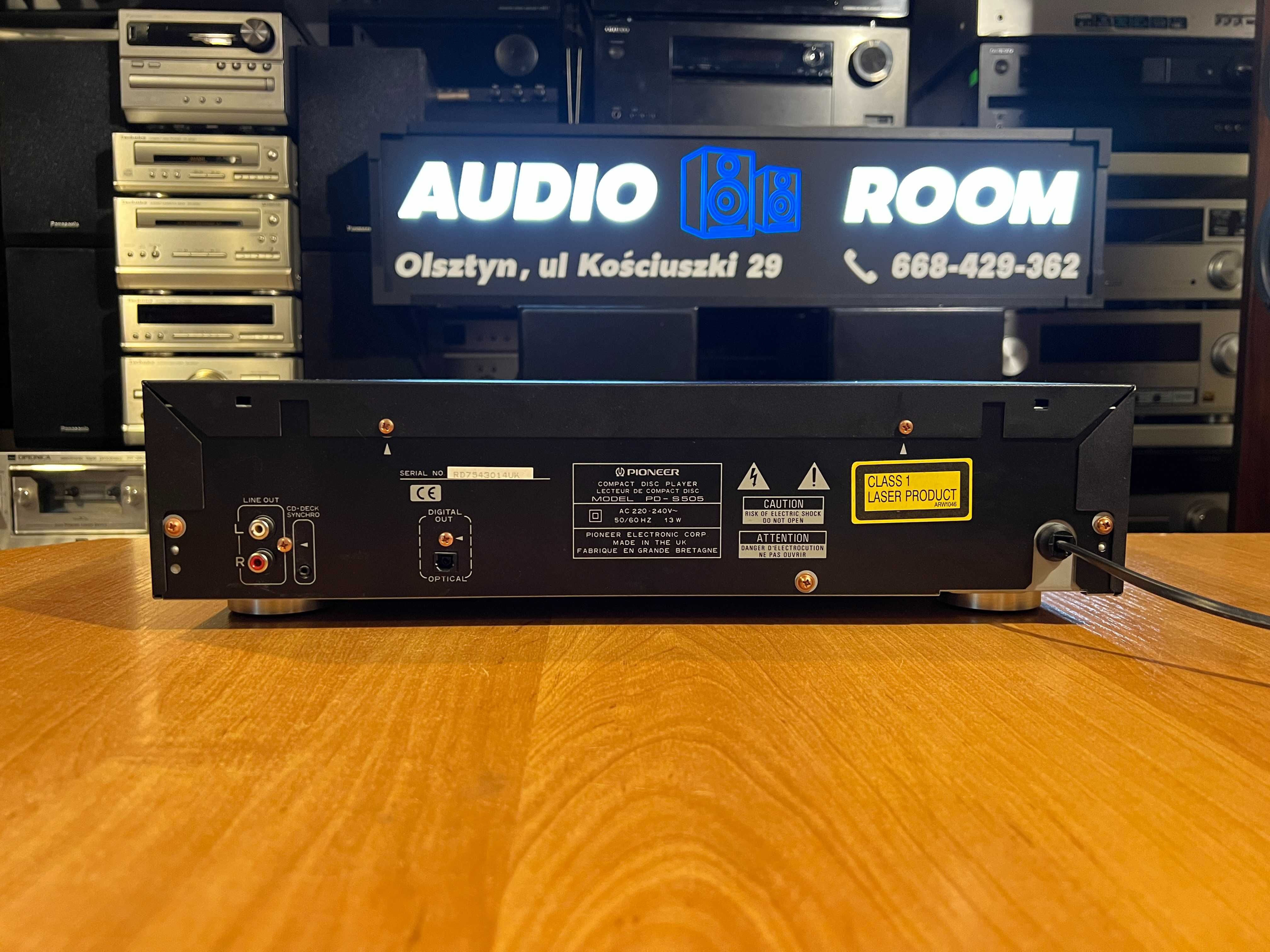 Odtwarzacz płyt CD Pioneer PD-S505 Audio Room
