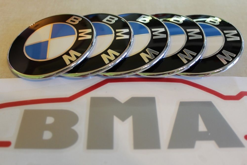 BMW Nowy Emblemat 74 mm Na Klapę Tył 100% Oryginał Części BMA