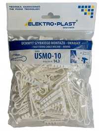 Uchwyt kablowy USMO-10 i USMO-8 (100szt-op) Elektro-Plast